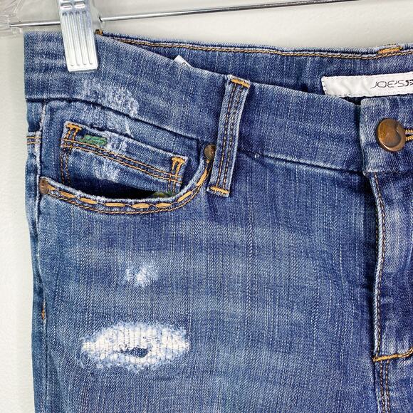 Joe's Jeans Provocateur Iris Boot Cut 26 Denim Distressed Lightweight - Picture 5 of 12